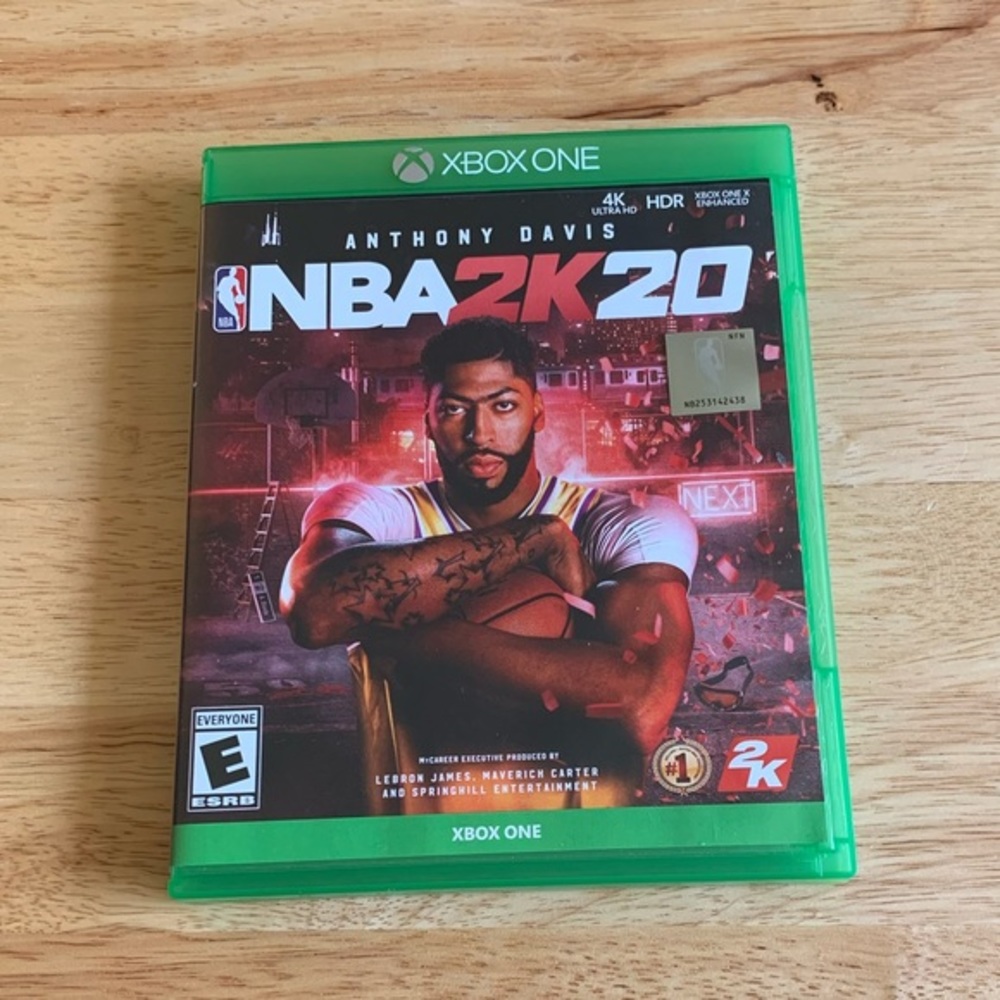 Xbox one NBA2K20 video game